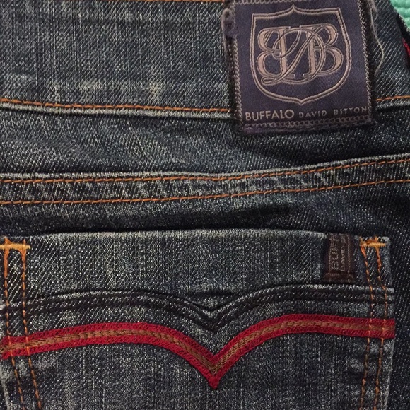 Buffalo David Bitton Ankle Skinny Bottom Zip Jeans - Picture 7 of 8